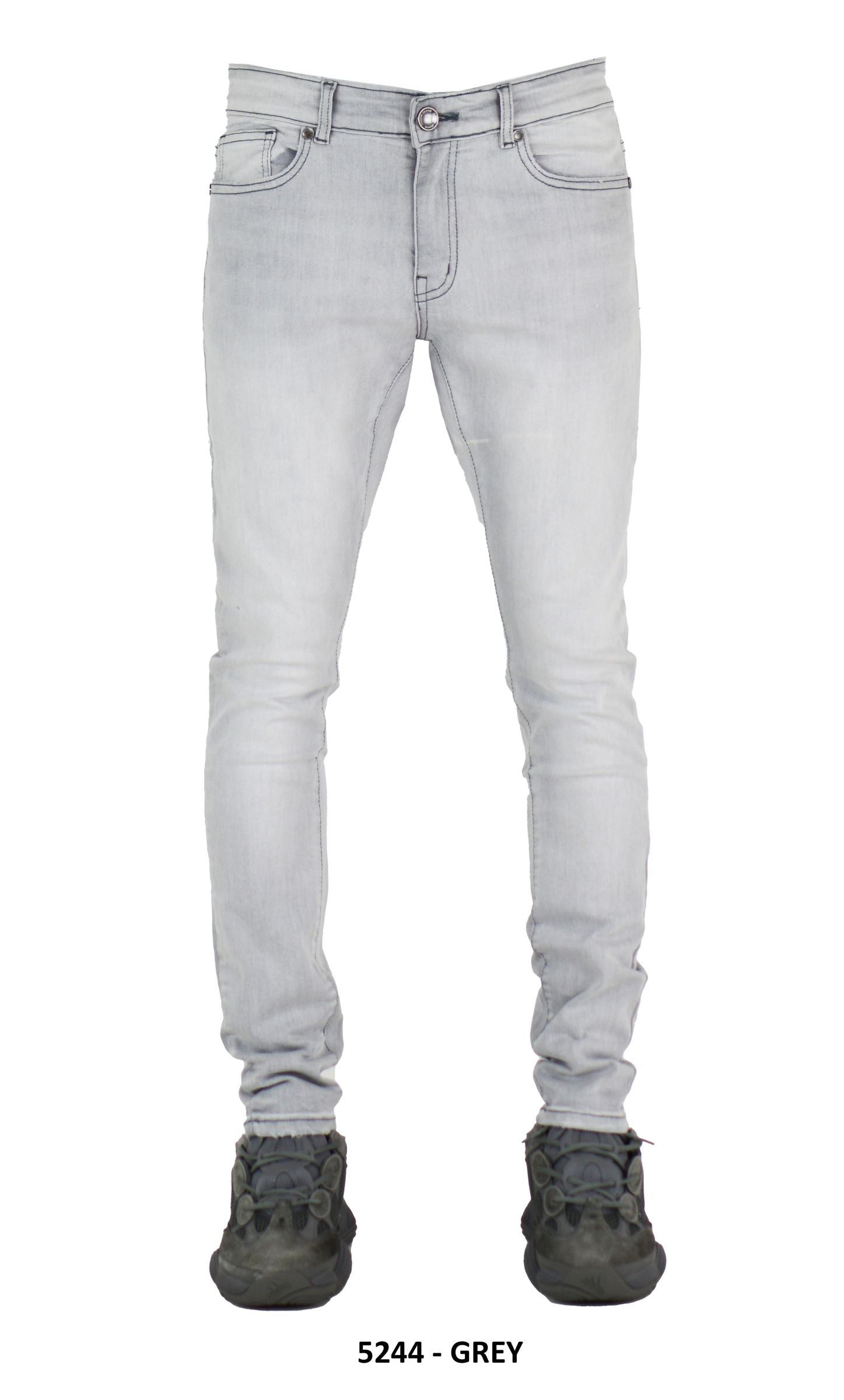 Focus Jeans Clean Wash Fitted Denim Jeans