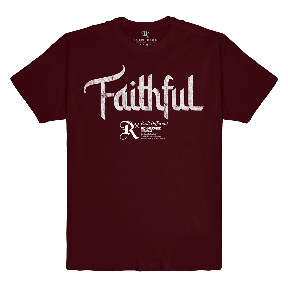 Rich/Rugged Faithful Graphic Tee
