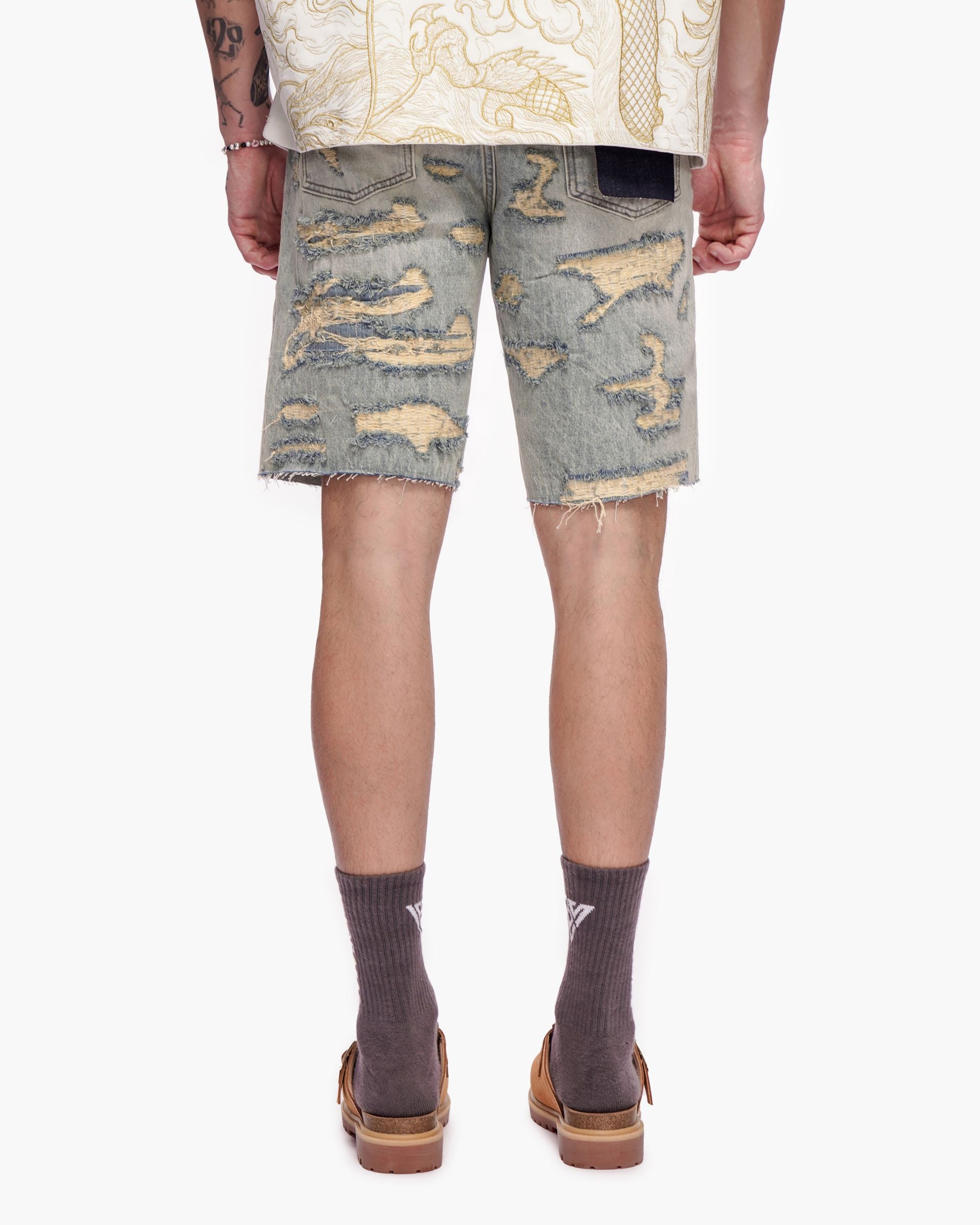 Valabasas "Incise" Jean Shorts