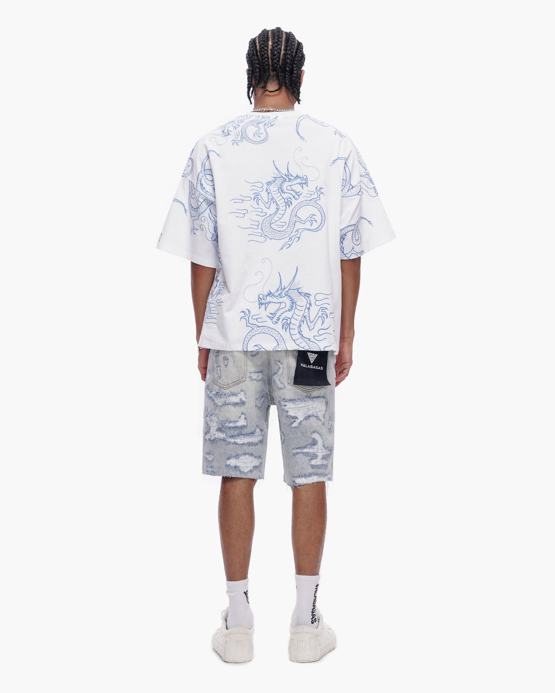 Valabasas "Incise" Jean Shorts