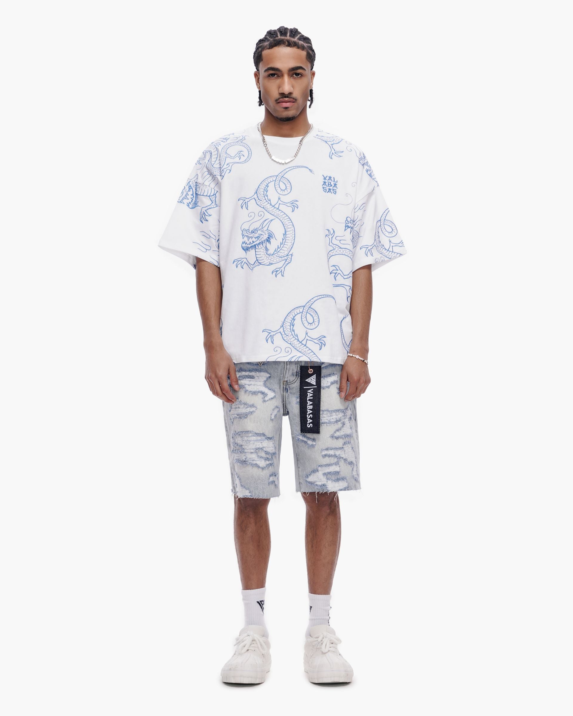 Valabasas "Incise" Jean Shorts