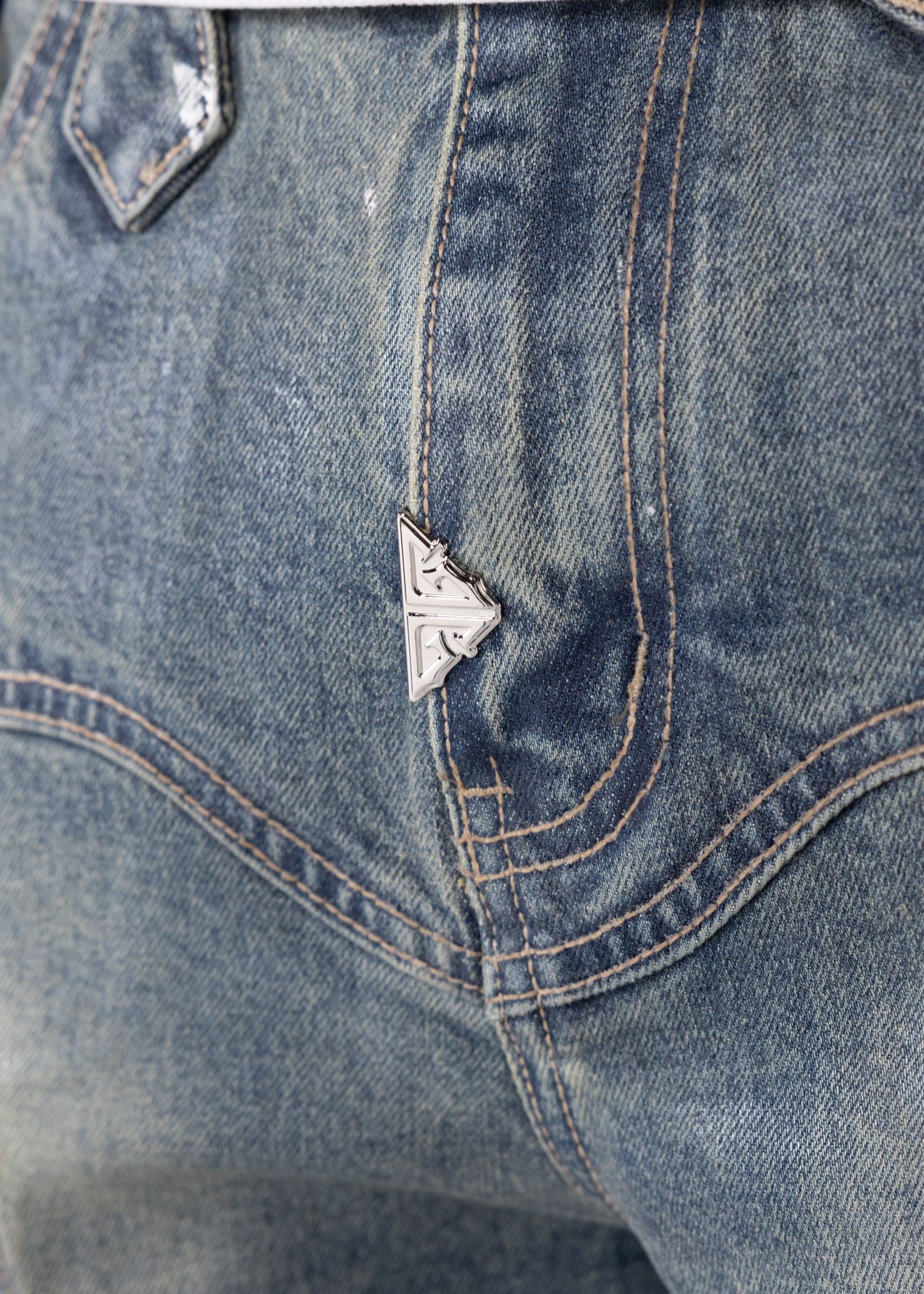 Guapi Aqua Blue Waxed Rope Denim