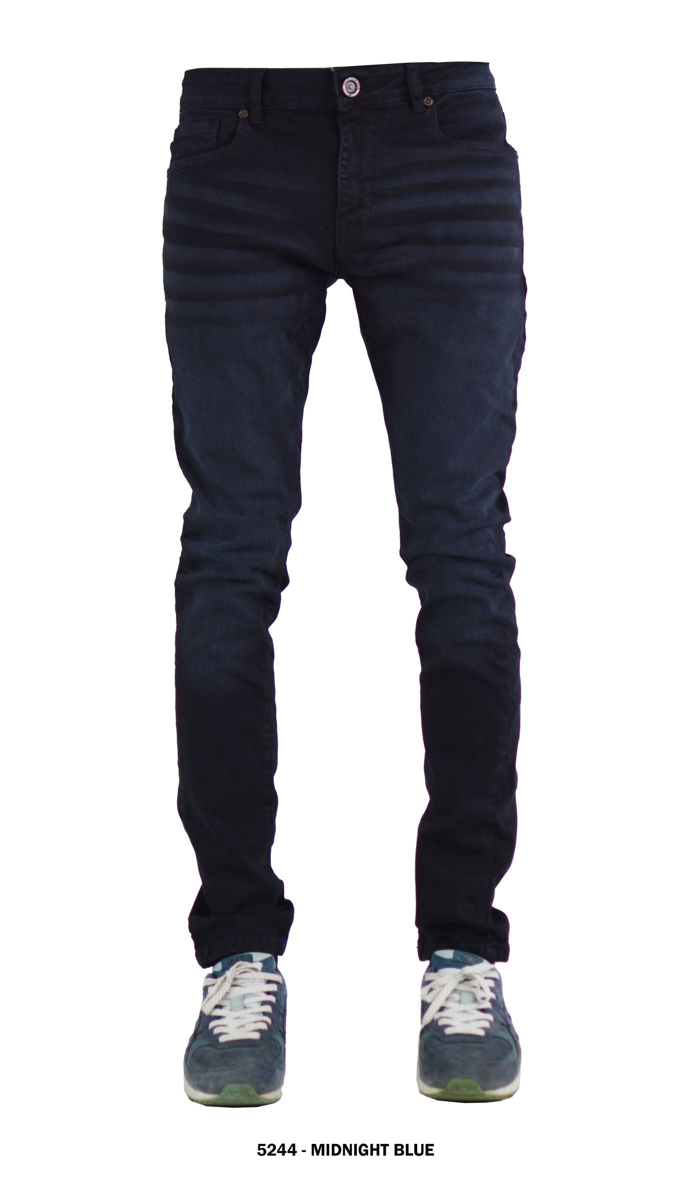 Focus Jeans Clean Wash Fitted Denim Jeans