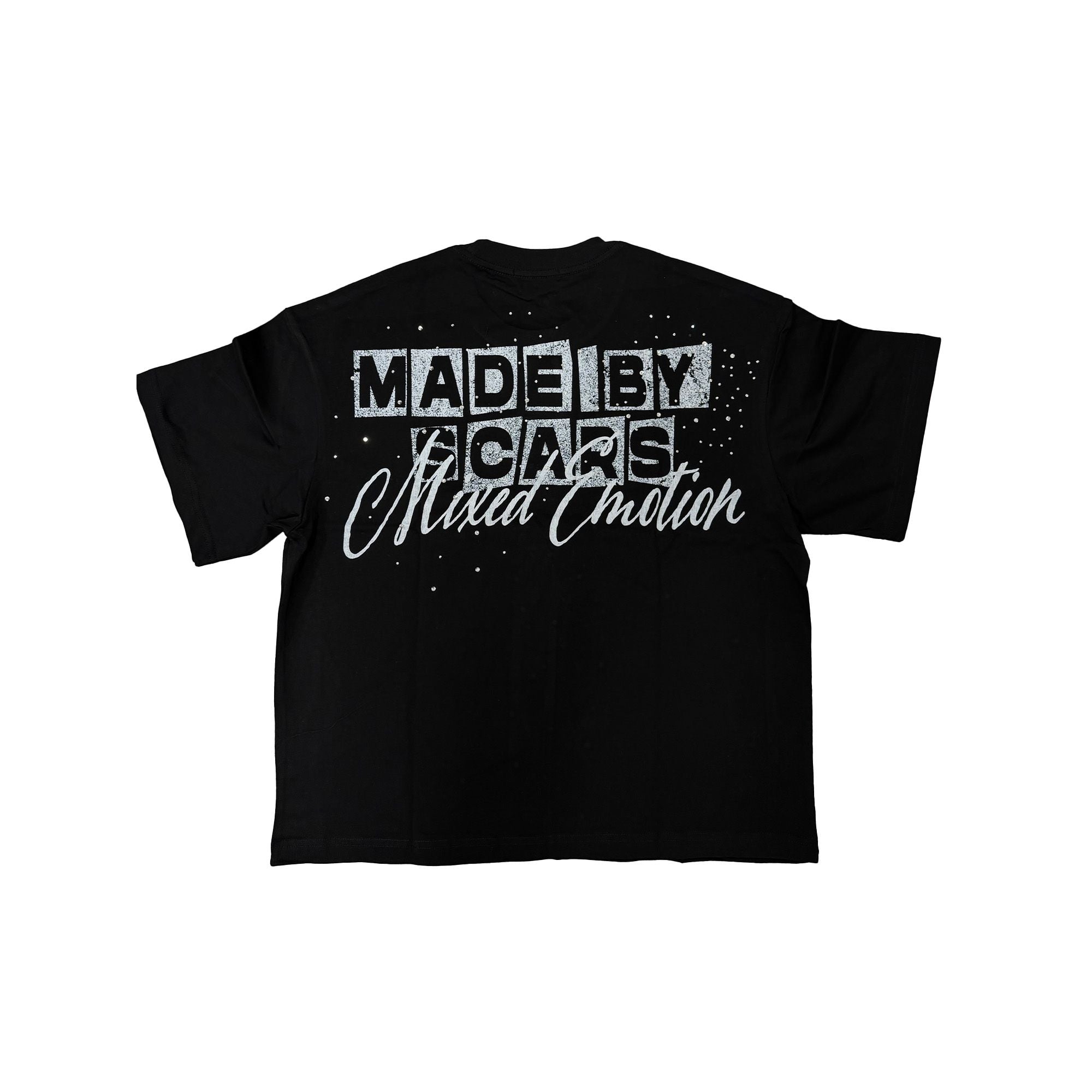 Mixed Emotion Black "Scar" Tee
