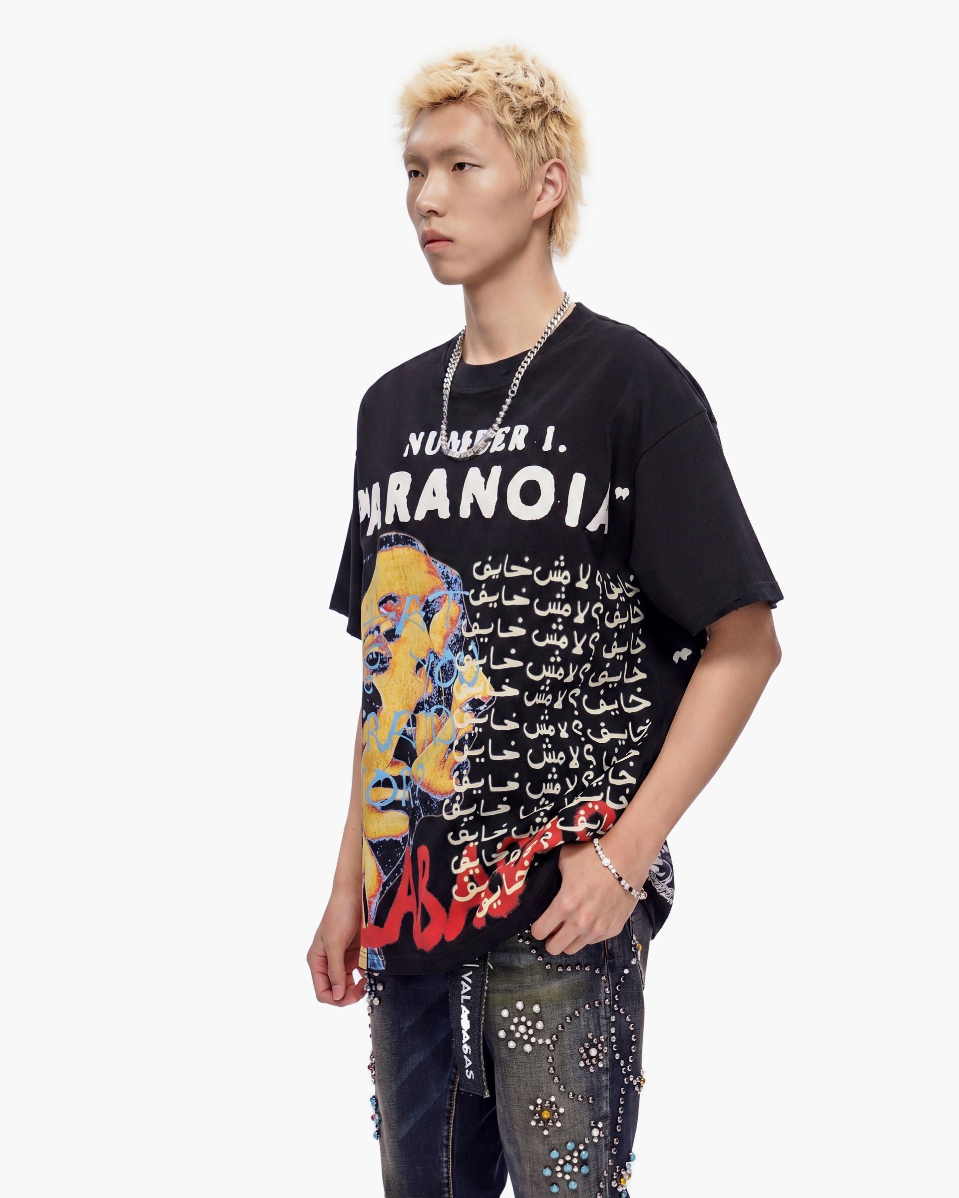 Valabasas "Paranoid" Tee - Black