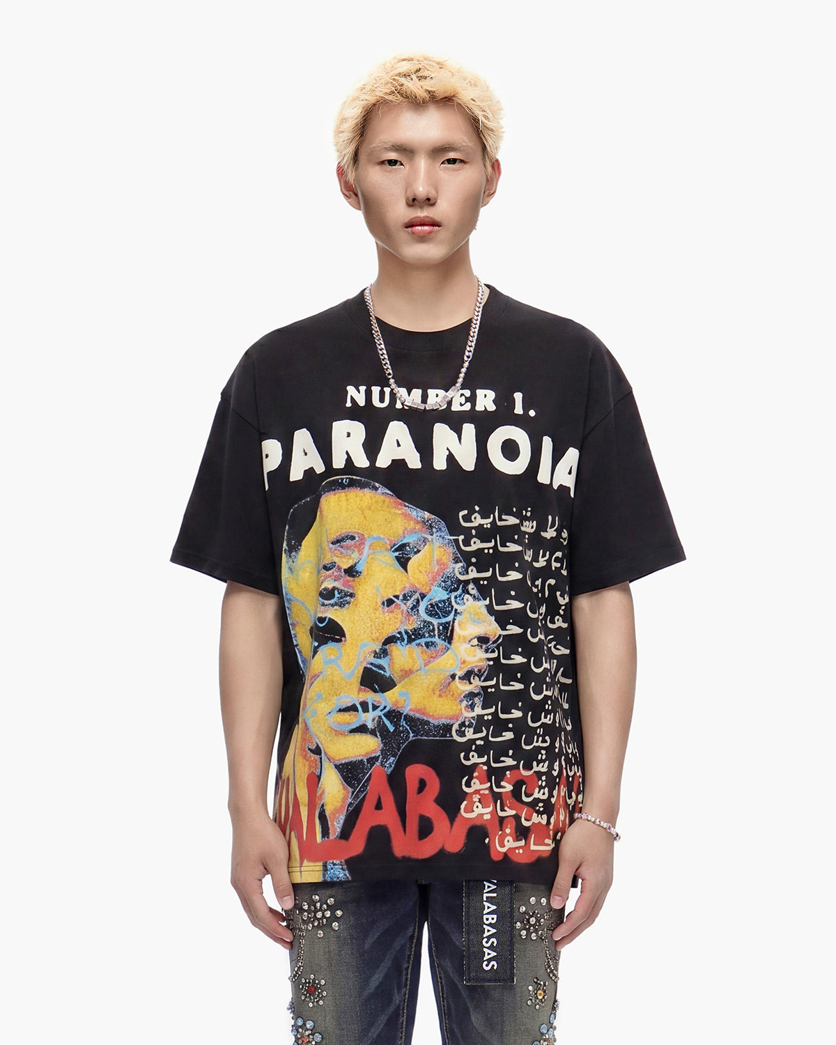 Valabasas "Paranoid" Tee - Black