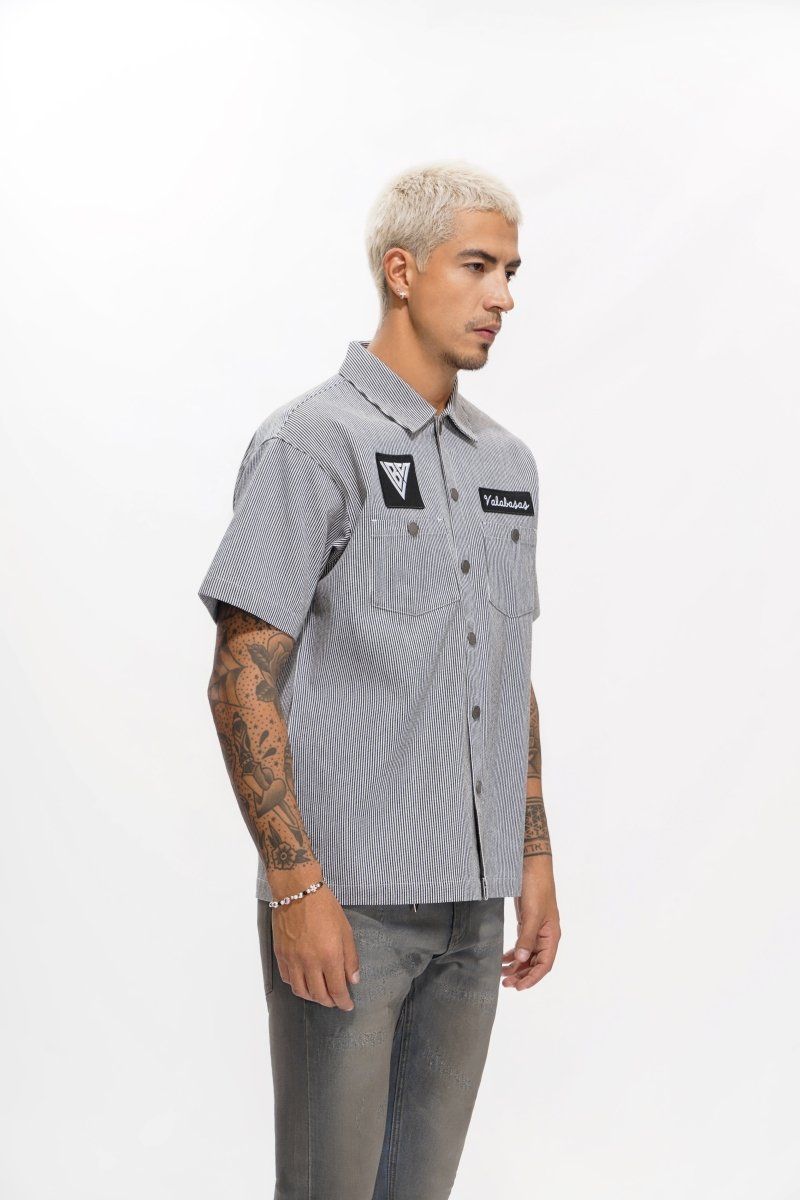Valabasas "Conductor" Black Button Down