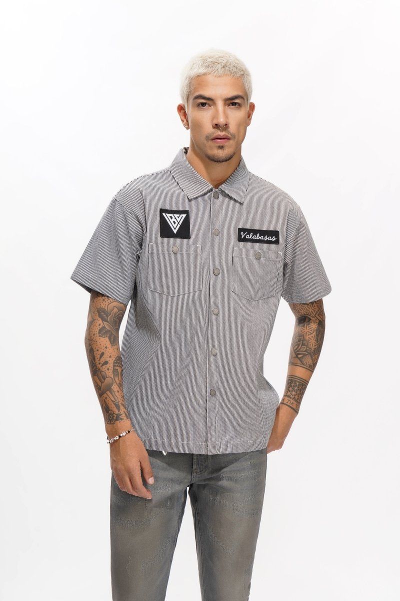 Valabasas "Conductor" Black Button Down