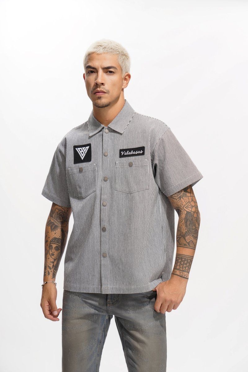Valabasas "Conductor" Black Button Down
