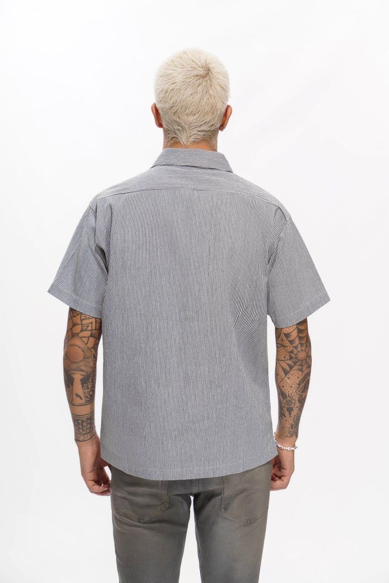 Valabasas "Conductor" Black Button Down