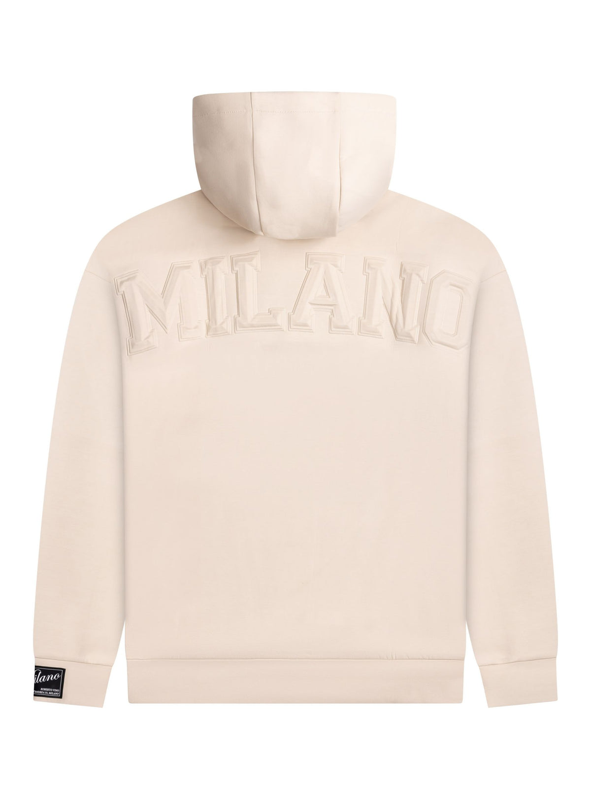 Roberto Vino "Classic RV Hoodie" - Milano Embossed Beige