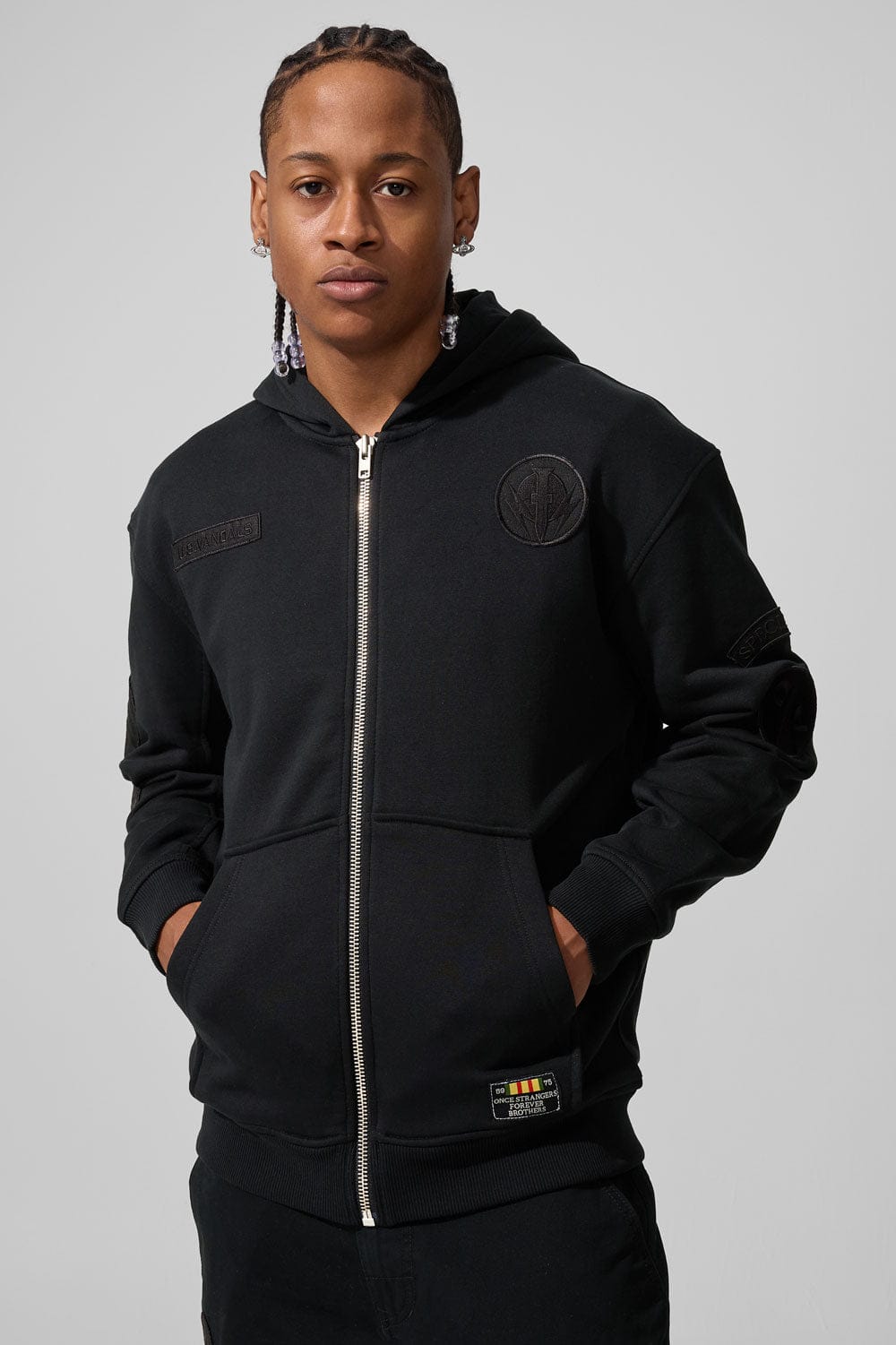 Jordan Craig Prestige Tonal Zip Hoodie