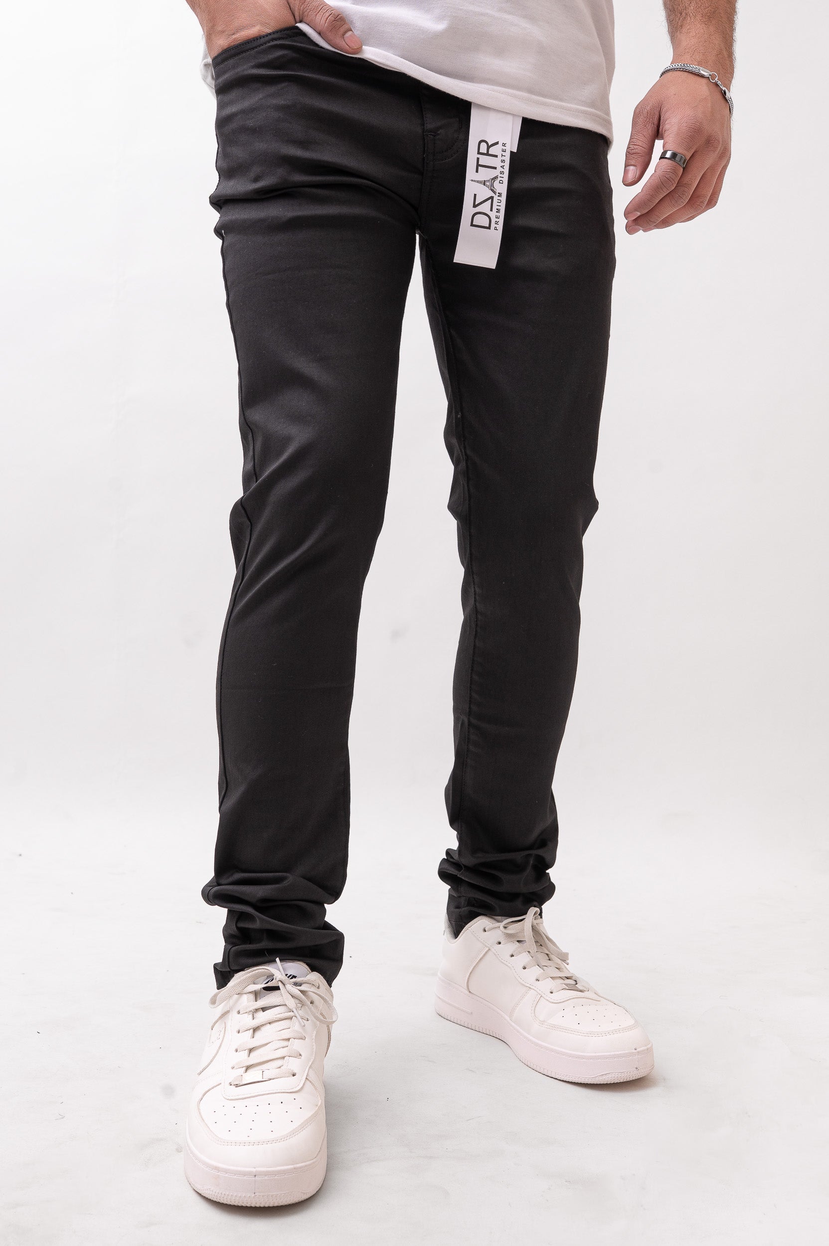 Disaster/DZATR Classic Skinny Stretch Jean - Black Wax