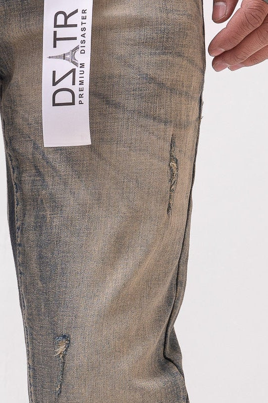 Disaster/DZATR Classic Skinny Stretch Jean - Dark Vibes