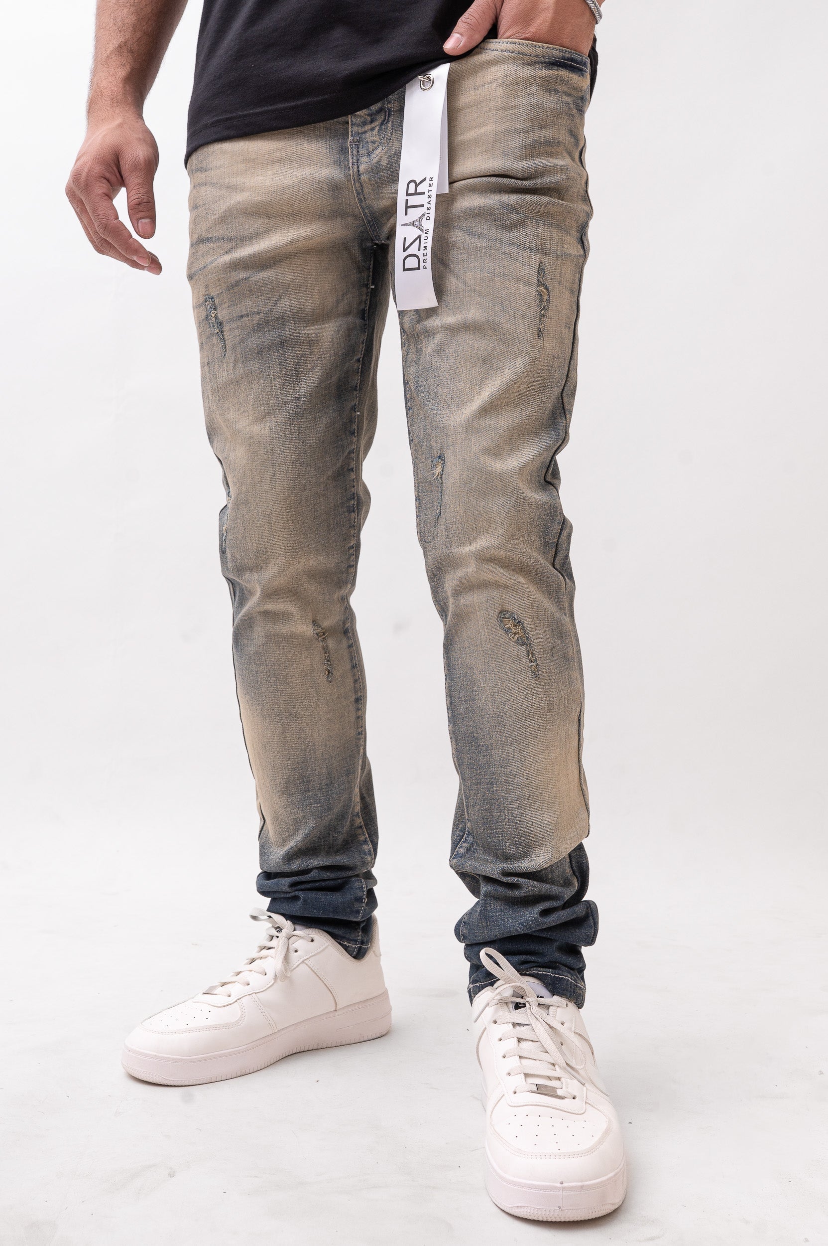 Disaster/DZATR Classic Skinny Stretch Jean - Dark Vibes
