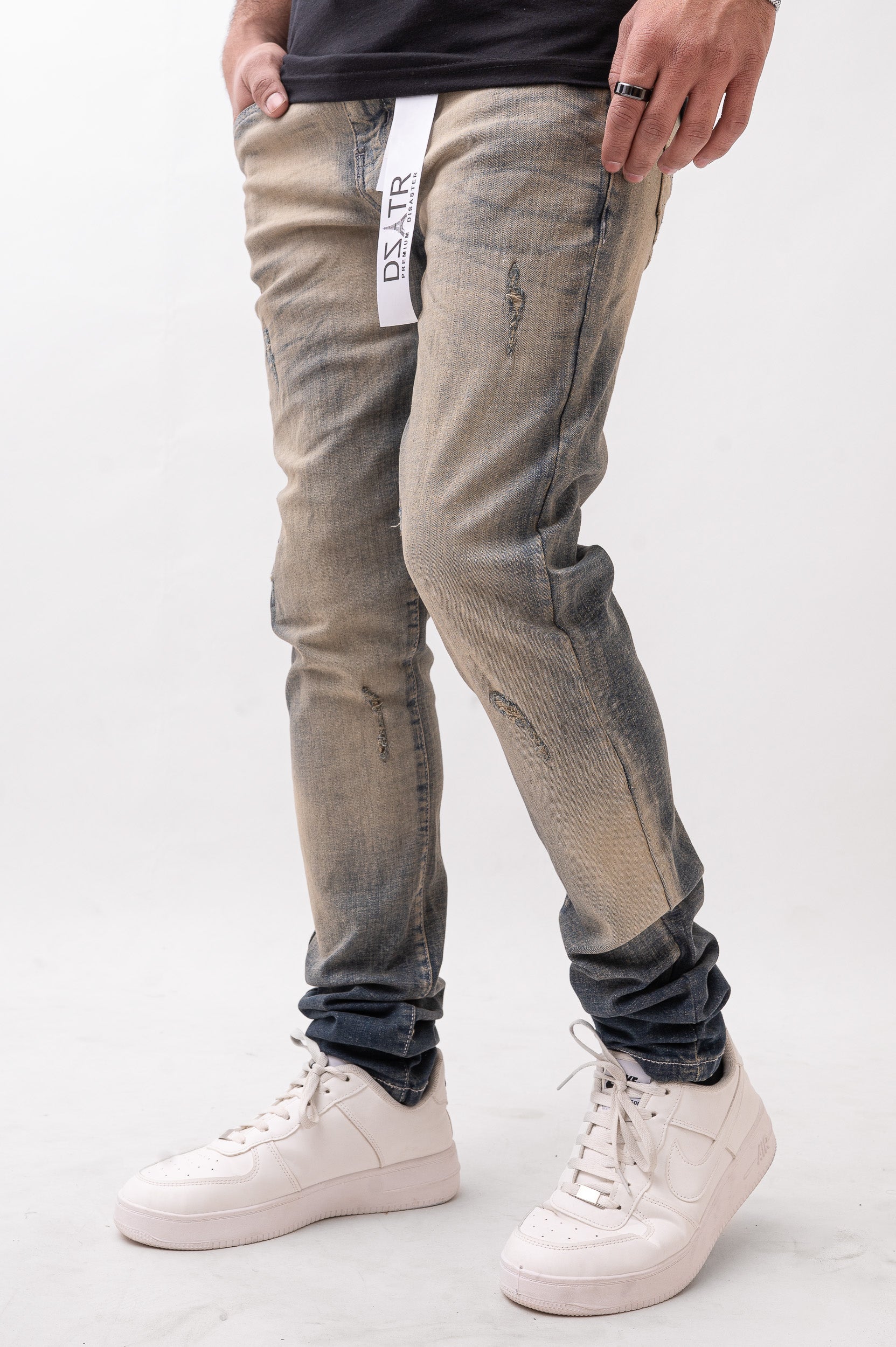 Disaster/DZATR Classic Skinny Stretch Jean - Dark Vibes