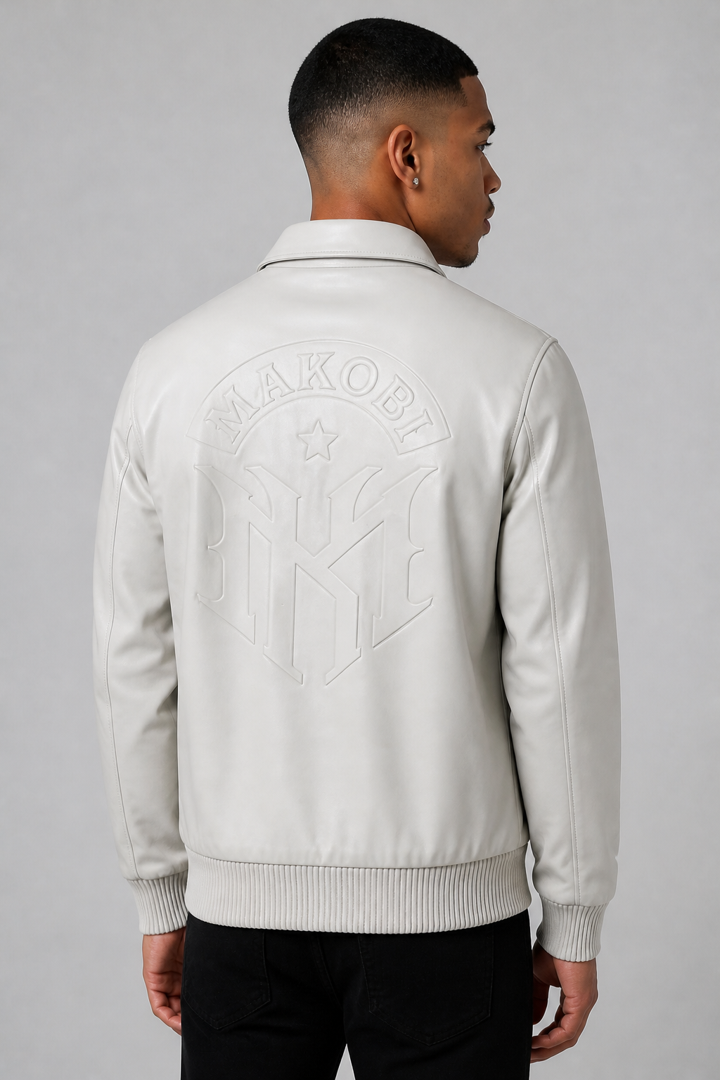 Makobi "Azzuri" PU Leather Jacket