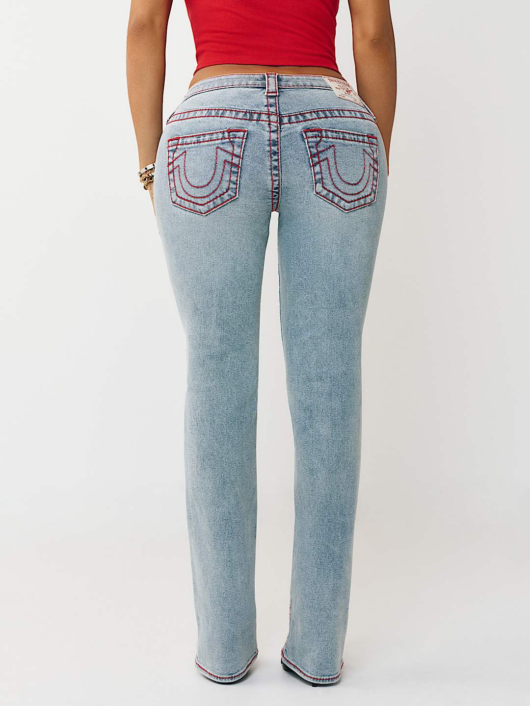 True Religion Billie Mr Straight Big T Jeans