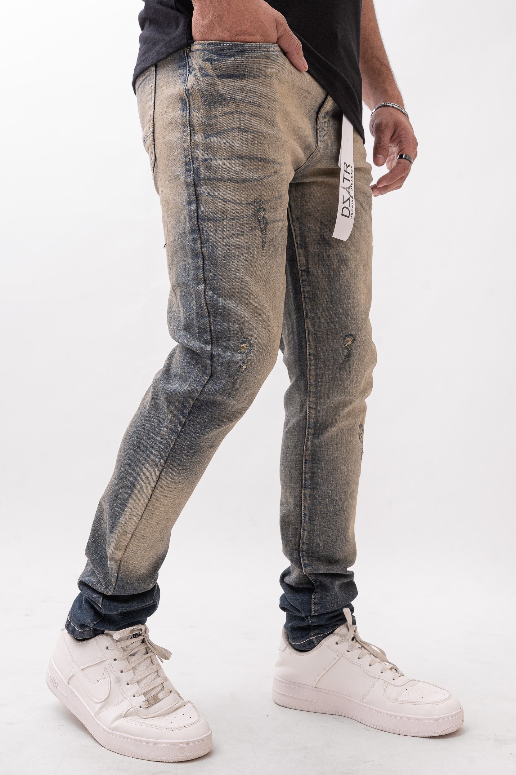 Disaster/DZATR Classic Skinny Stretch Jean - Dark Vibes