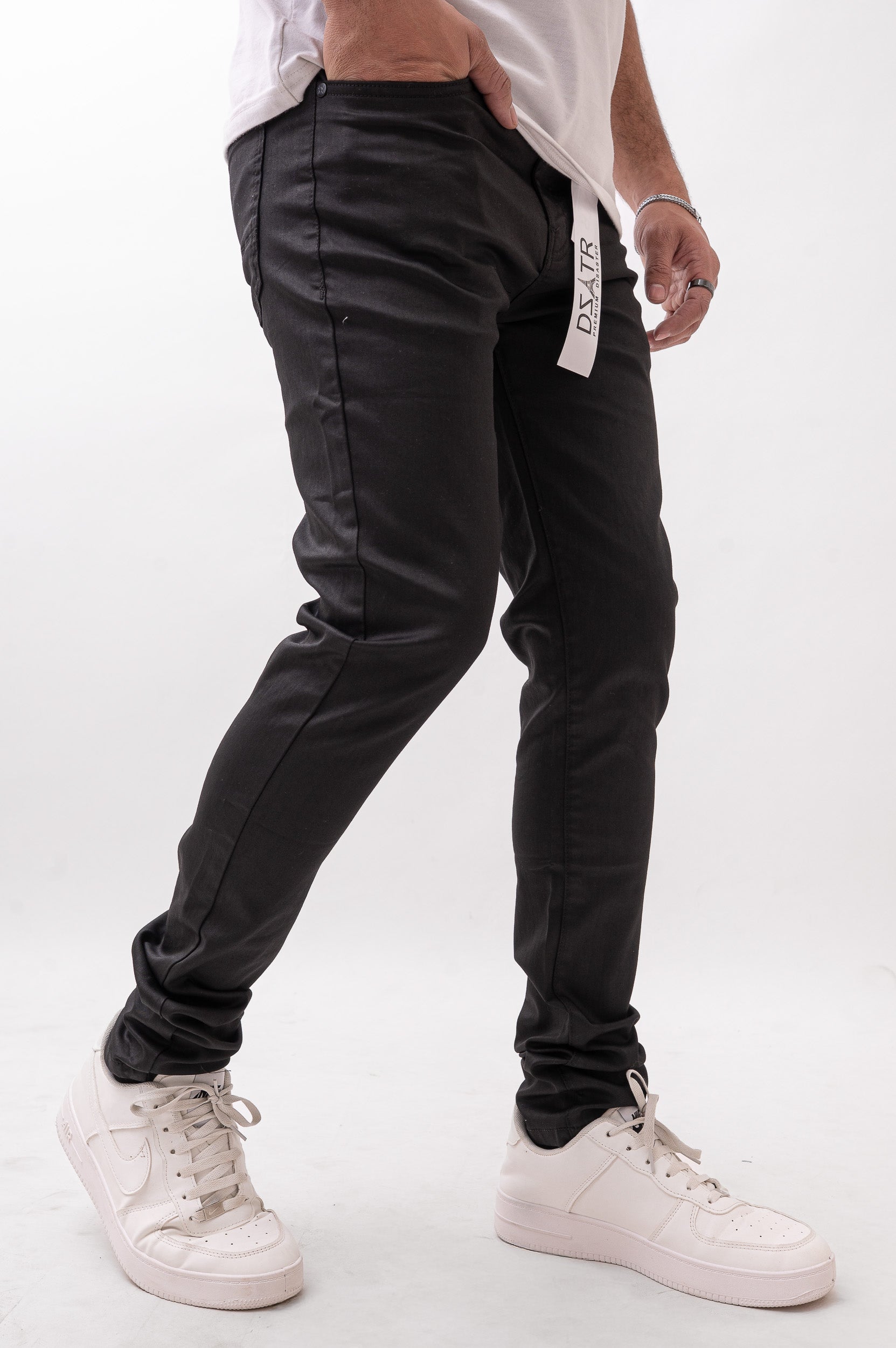 Disaster/DZATR Classic Skinny Stretch Jean - Black Wax