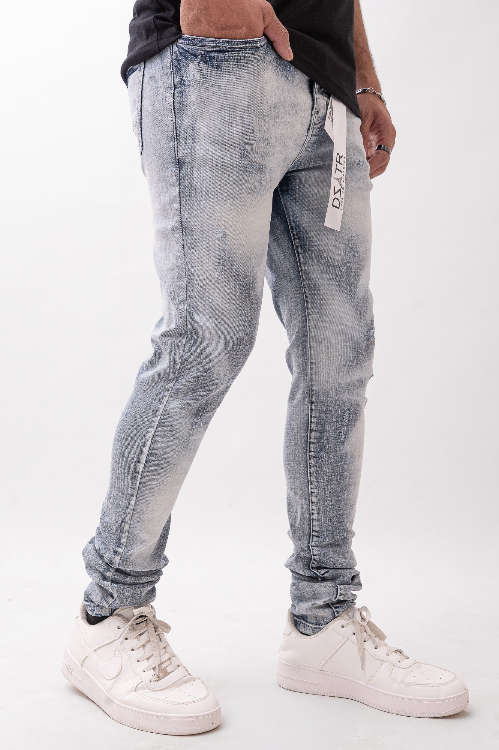 Disaster/DZATR Classic Skinny Stretch Jean - Indigo Unleashed