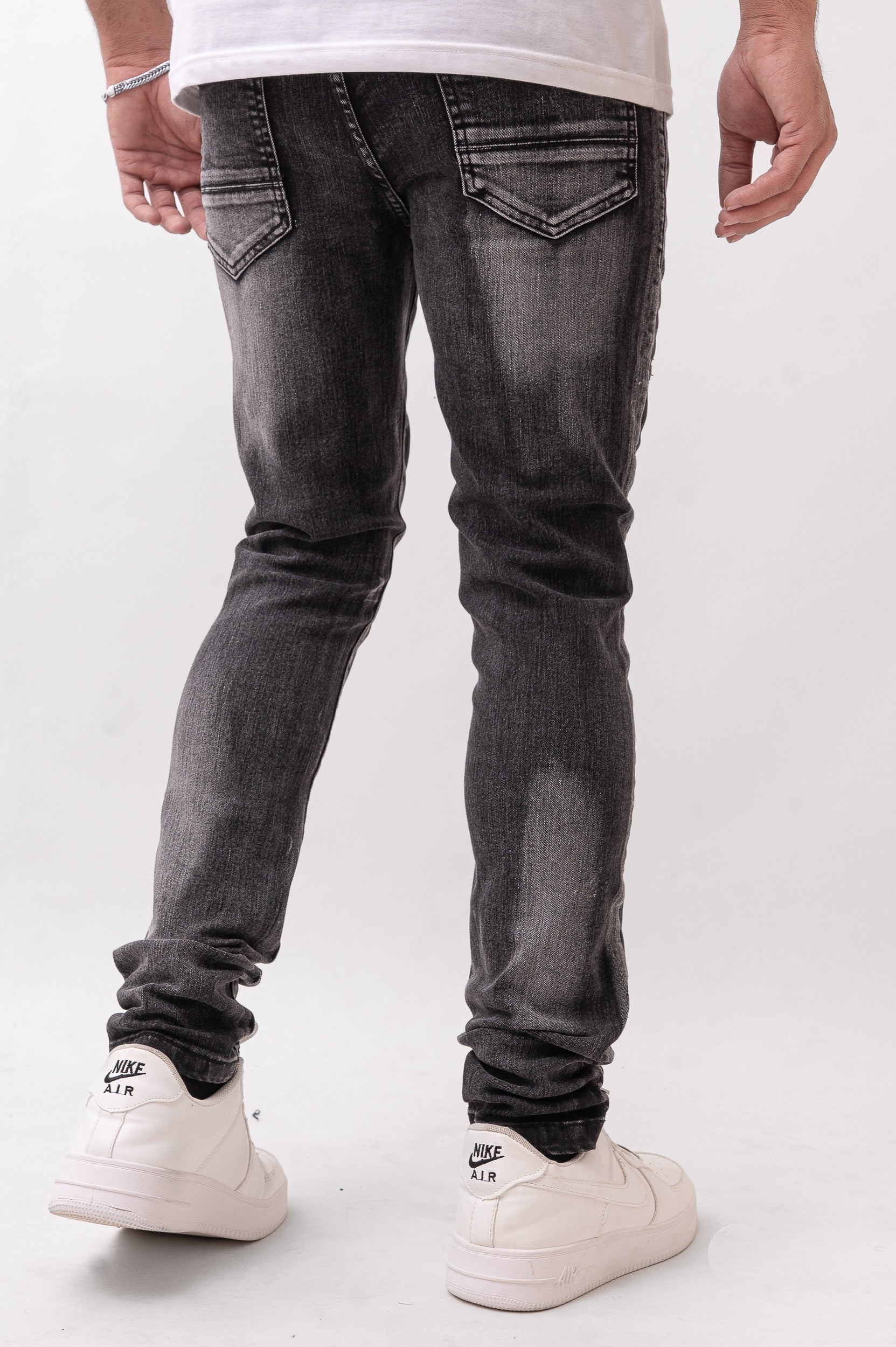 Disaster/DZATR Classic Skinny Stretch Jean - Black Wash