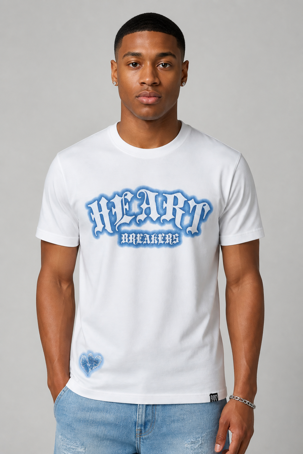Denim City "Heart Breakers" Crewneck T-Shirt