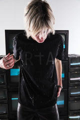 RTA Liam Black Crystal T-Shirt