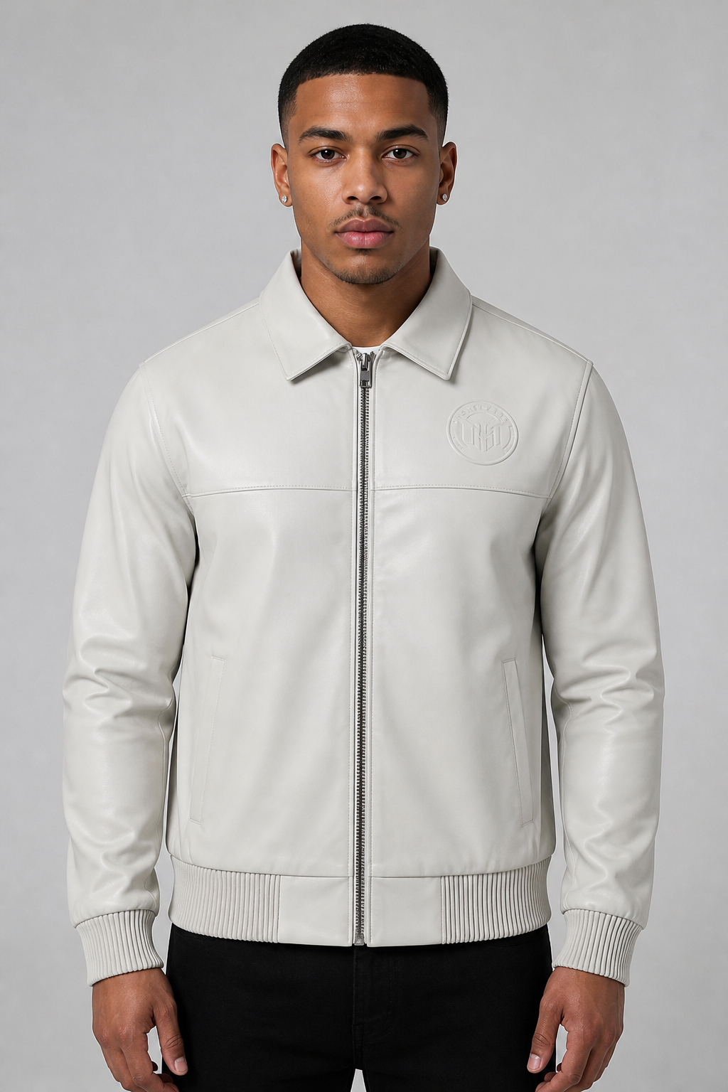 Makobi "Azzuri" PU Leather Jacket