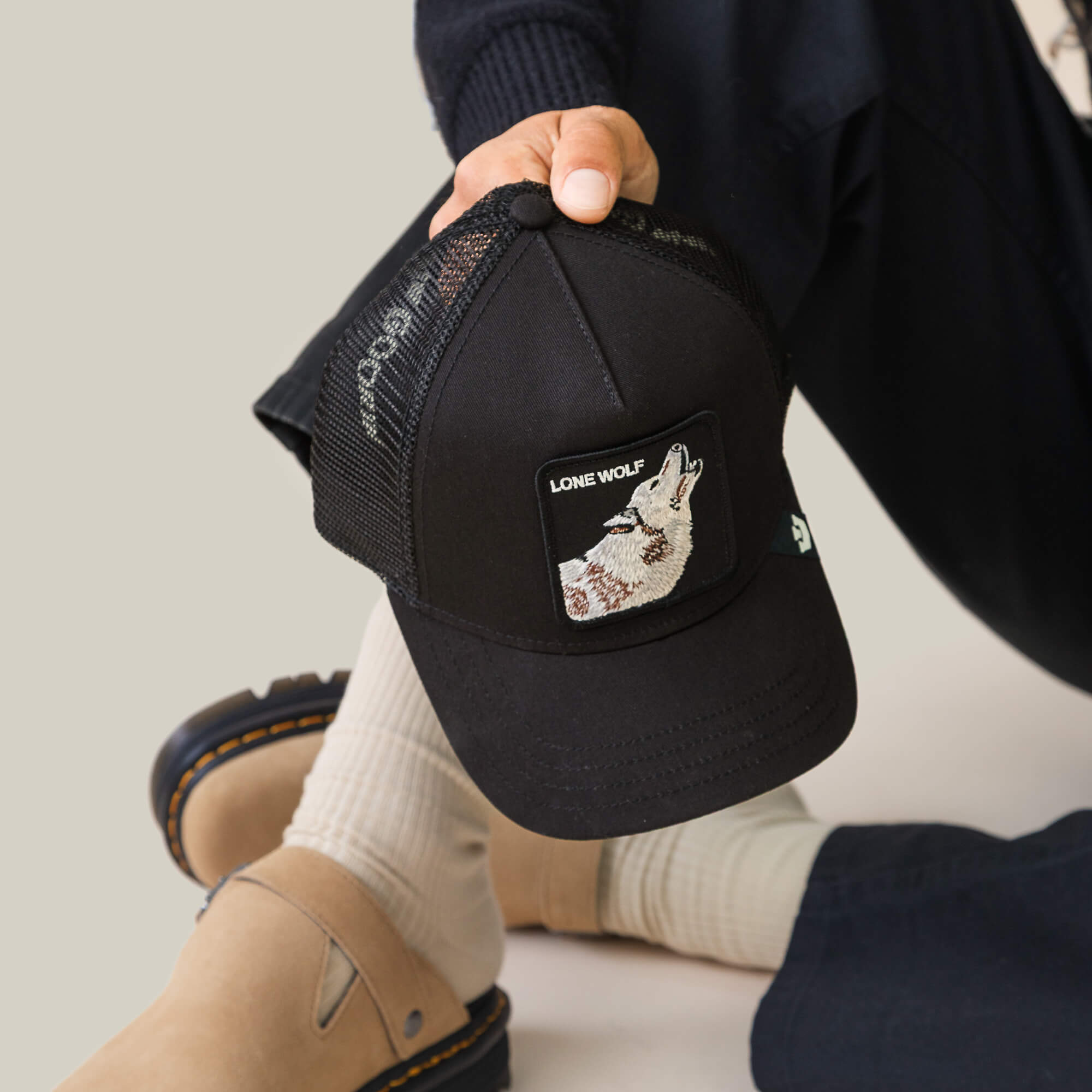 Goorin Bros "Lone Wolf Trucker" Trucker Hat