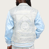 Smoke Rise "Visionary" Rhinestone Denim Jacket