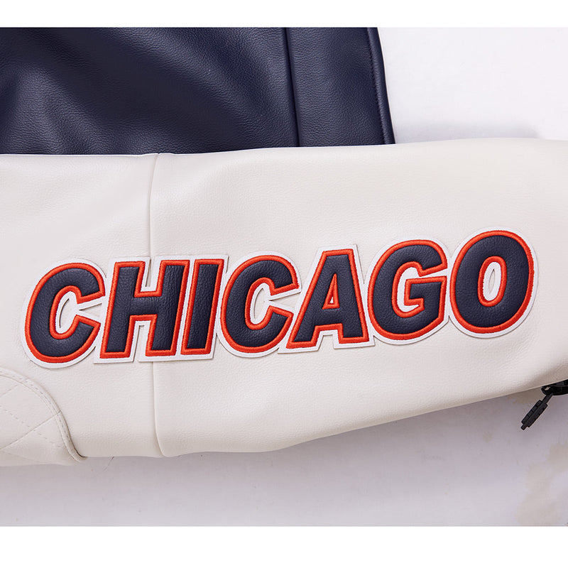 Pro Standard Bears Motto Leather Jacket