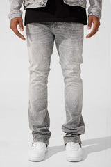 Jordan Craig "Local Dealer" Super Skinny Stacked Rhinestone Jeans