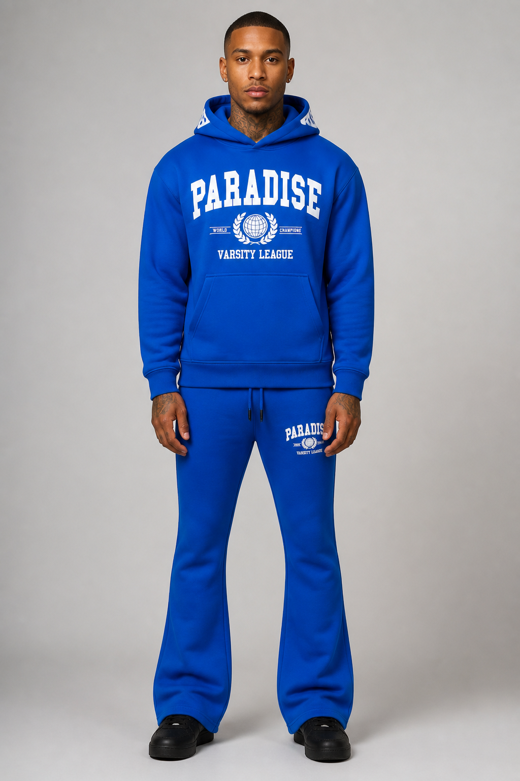 See You in Paradise "Varsity League" Jogging Suit - Royal Blue