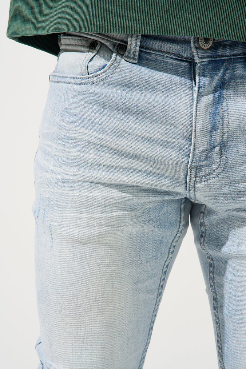 Serenede "Ice" Light Blue Wash Jeans