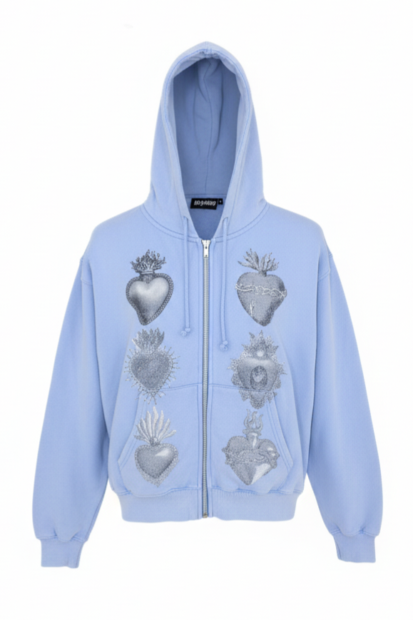 Syndicate "Hearts" Zip-up Hoodie