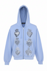 Syndicate "Hearts" Zip-up Hoodie