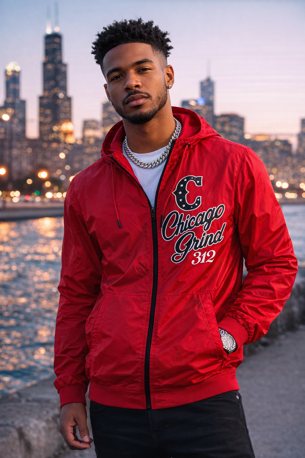 Roku Men's Custom "Chi Grind" Jacket