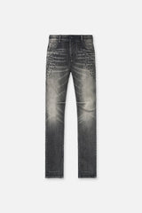 RTA Bryant Skinny Jean - Ash Storm Cross