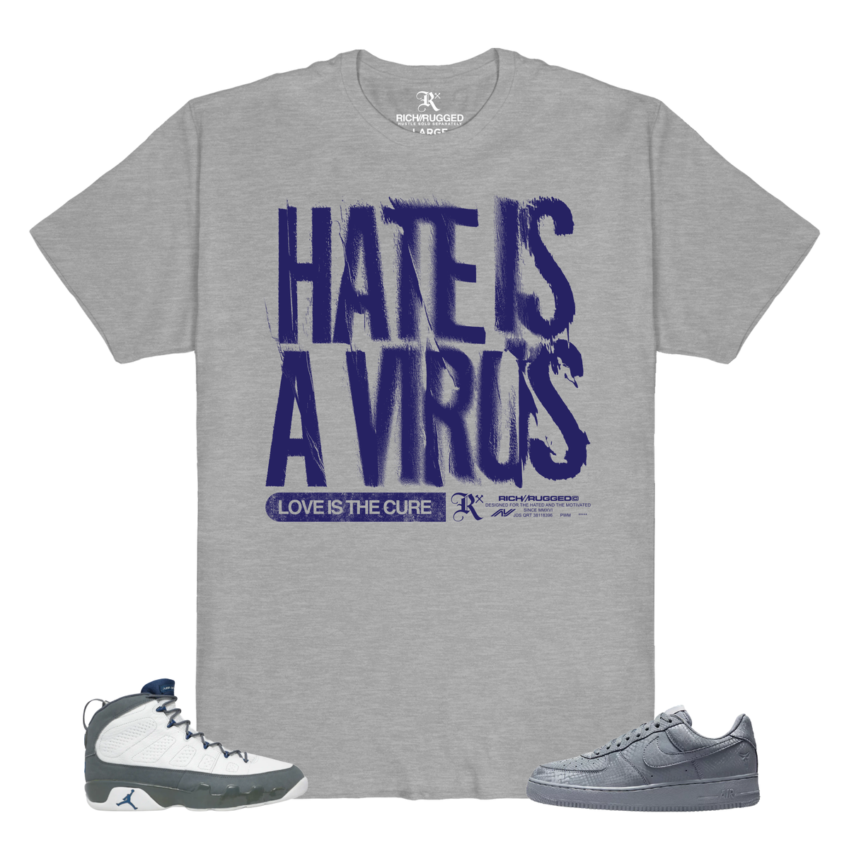 Rich/Rugged "Virus" Graphic T-Shirt