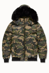 See You In Paradise "The Wild One" Puffer Leather Jacket