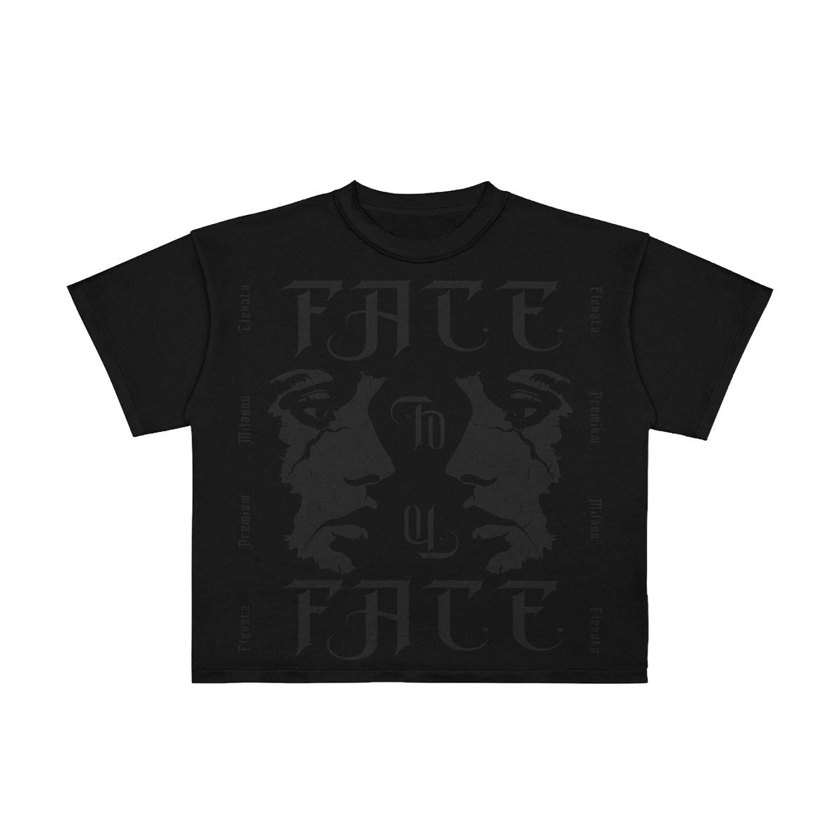 Premium Milano "Facing Fears" Crewneck Graphic Tee