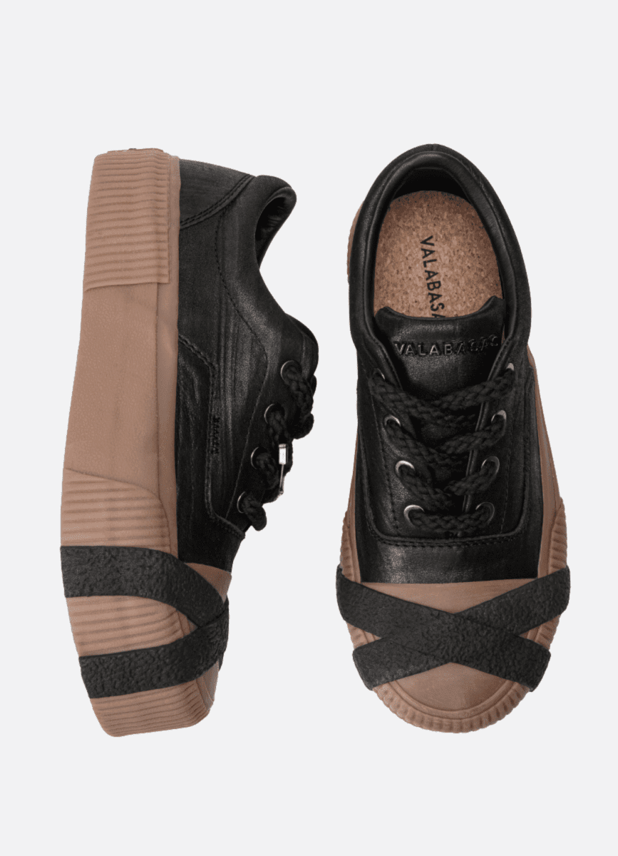 Valabasas "Twisted" Metal Black/Gum Men's Shoes