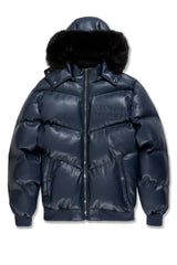 See You In Paradise "The Wild One" Puffer Leather Jacket