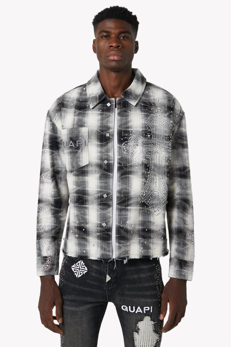 Guapi Cloud Grey Cross Flannel
