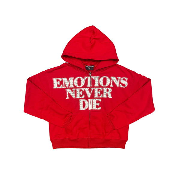 Mixed Emotion "Rear End" Rhinestone Hoodie