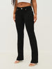 True Religion Billie Mid Rise Straight Jean