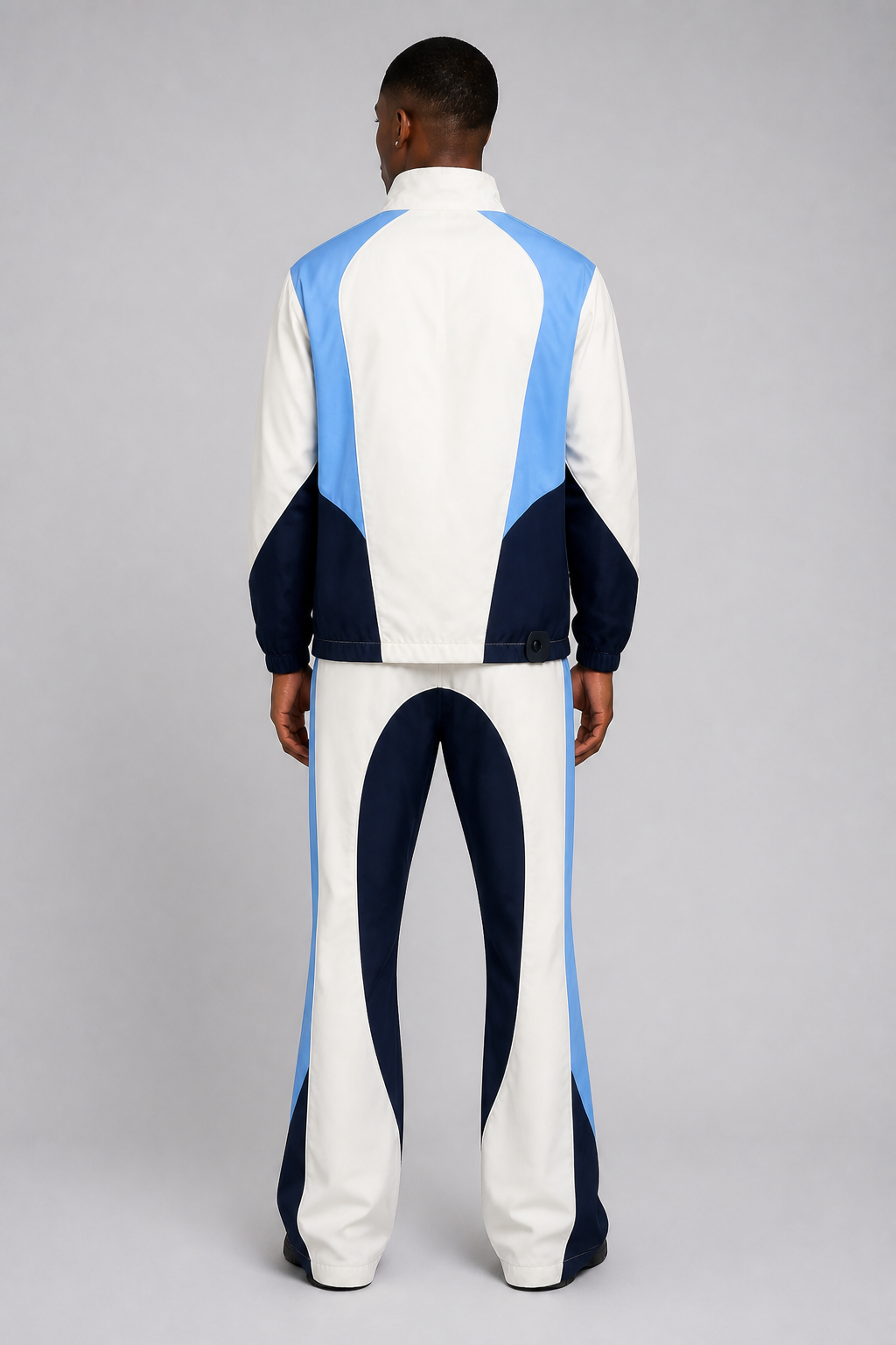 Rebel Minds Ripstop Nylon Color Block Tracksuit
