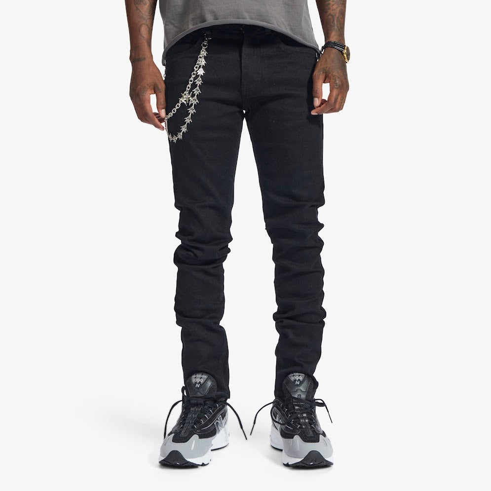 Melee "Noctis" Skinny Normal Jeans - Black