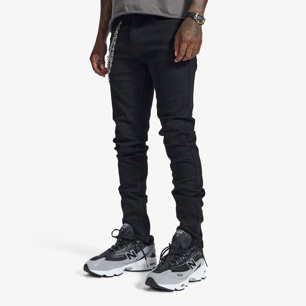 Melee "Noctis" Skinny Normal Jeans - Black